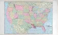 United States Map, Buena Vista County 1908